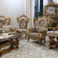 مبل و غذاخوری وبوفه ست کامل کاملا سالم و زیبا