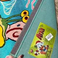 فرش ۴متری کودک طرح باب اسفنجی|فرش|آستانه اشرفیه, |دیوار