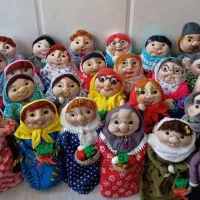 عروسک های پارچه ای