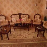 فروش یک دست مبل سلطنتی|مبلمان خانگی و میز عسلی|چابهار, |دیوار