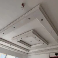 گچبری گچکاری سفیدکار لاین نوری سفیدکار