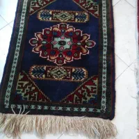 یک جفت قالیچه پشم خوش نقش دست بافت