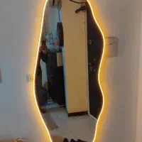 اینه قدی دفرمه نئون دار