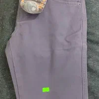 شلوار لی رنگ طوسی  و شلوار کشی ،ساپورت