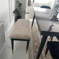 میز غذا خوری شش نفره و کنسول ست + تخت دونفره|میز و صندلی غذاخوری|رباط‌کریم, رباط‌کریم|دیوار