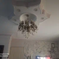 لوستر 8شاخه 16لامپ سالم|لوستر و چراغ آویز|پاکدشت, پاکدشت (مامازند)|دیوار