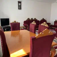 میز ناهارخوری ۶نفره زرشکی