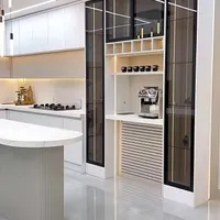 اجرا وتعیر کابینت کمد دیواری تی وی روم.
