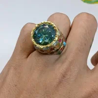 انگشتر نقره موزانایت