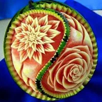 هندوانه آرایی شب یلدا