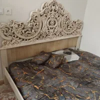 تخت دو نفره سلطنتی|تخت و سرویس خواب|گرمسار, |دیوار