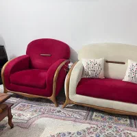 مبل ۷ نفره|مبلمان خانگی و میز عسلی|مشهد, شهرک امام هادی (شهرک غرب)|دیوار
