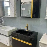 روشویی کابینتی مشکی|لوازم سرویس بهداشتی|اصفهان, سرچشمه|دیوار