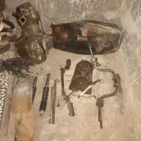 انجین ۱۲۵ سالم همراه شاسی شماره دار