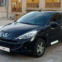 207 مشکی سقف فلز