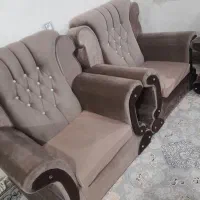 مبل اسپورت ۷ نفره و میز نهار خوری با ۴ عدد صندلی|مبلمان خانگی و میز عسلی|پاتاوه, |دیوار