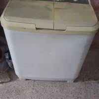 کار کرده ولی سالم فقط شیلنگ تخلیش باید عوض شهه|ماشین لباسشویی و خشک‌کن لباس|ملک‌آباد, |دیوار