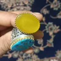 دو عدد انگشتر، فیروزه اصل نیشابور و شرف شمس|جواهرات|ایرانشهر, |دیوار