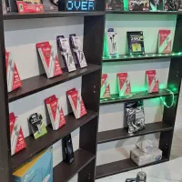 دو عدد قفسه چوبی