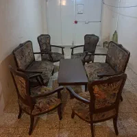 مبل ۸نفره نیمه استیل