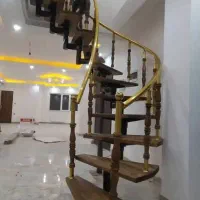 اجرایی پله آهنی و چوبی|مصالح و تجهیزات ساختمان|رشت, رودباری|دیوار