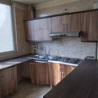 گاز ۵ شعله کابینت mdf کشودار