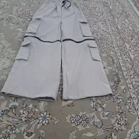 مانتو جین وشلوار کارگر سایز 40