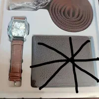 ست  مردانه کمربند و ساعت