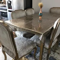 نهار خوری شش نفره|میز و صندلی غذاخوری|پاکدشت, شهرک انقلاب|دیوار