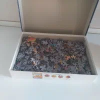 پازل هزار تکه یوروگرافیکس|اسباب‌‌بازی|تنکابن, |دیوار