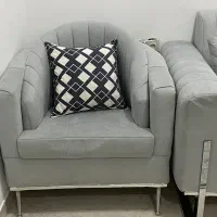 سرویس مبل صدف ۸ نفره همراه میزتلویزیون و جلو مبلی|مبلمان خانگی و میز عسلی|بوکان, |دیوار