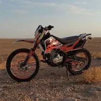 موتور تریل فلات 200ccطرح KTM|موتورسیکلت|مشهد, شهرک لشکر (شهرک غرب)|دیوار