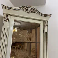 ویترین سفید جنس چوب|بوفه، ویترین، کنسول|تهران, ابوذر|دیوار