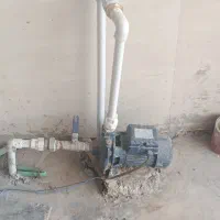 لوله کشی نصب پمپ و برق کشی