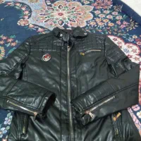 کاپشن چرم سایز 40 لارج