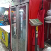 . یخچال دودر ایستاده   ۳طرف شیشه