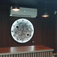 کادویی.ساعت.تابلو ماه..ساعت ماه|ساعت دیواری و تزئینی|خاوران, |دیوار