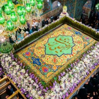 سفر به مشهد مقدس بمناسبت تشیع رهبر