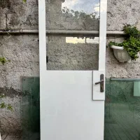 درب mdf با شیشه