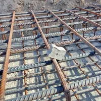 آرماتوربندی فونداسیون سوله پایه پل