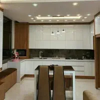 کابینت آشپزخانه سفارشی تمام رنگ بندی کد ۱۴۷۵