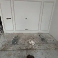 گج بری پیش ساخته وقاب بندی دیوار