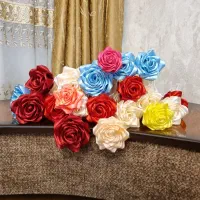 گل رز روبان ساتن