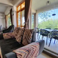 باغ ویلا دربست چشم انداز جنگل۱۲۰متر، تراس مبله