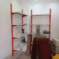 قفسه فلزی|فروشگاه و مغازه|نور, |دیوار