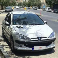 پژو ۲۰۶ سفید کارخانه مدل ۸۱