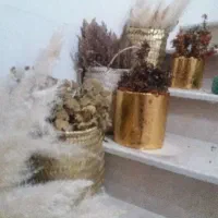 جای گلدون حصیری