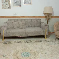 مبل راحتی 7نفره و میز ناهارخوری 4نفره و میز عسلی