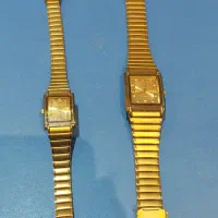 ساعت سوئیستار طلایی زوج