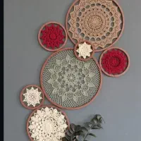 دیوار کوب ماندالا